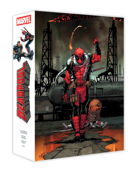 Caixa para Deadpool | 4 Edições | Nova Marvel | Capa Dura | B