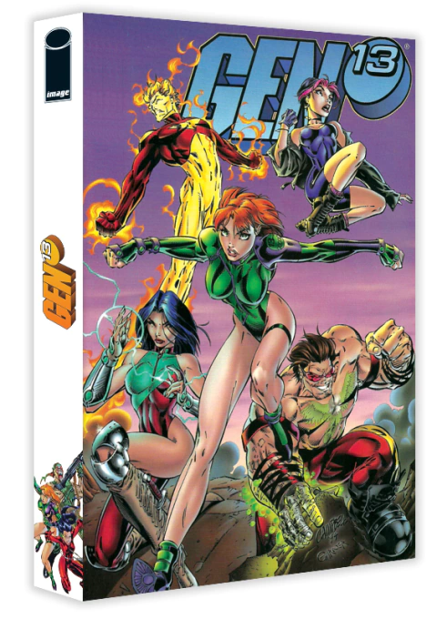 Caixa para Gen13 | Ed. Globo | Image Comics | 15 Edições