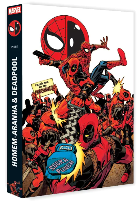 Caixa para Homem Aranha & Deadpool | 2ª Série | Marvel Comics