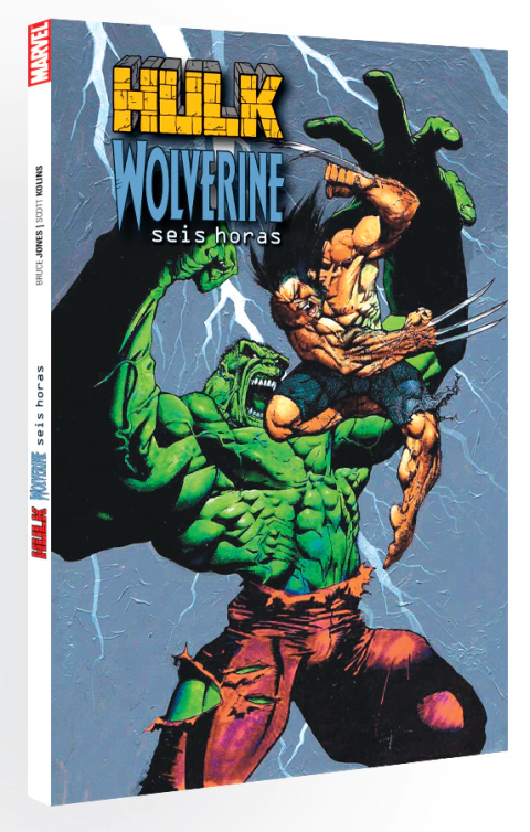 Caixa para Hulk & Wolverine | Seis Horas | Marvel Comics