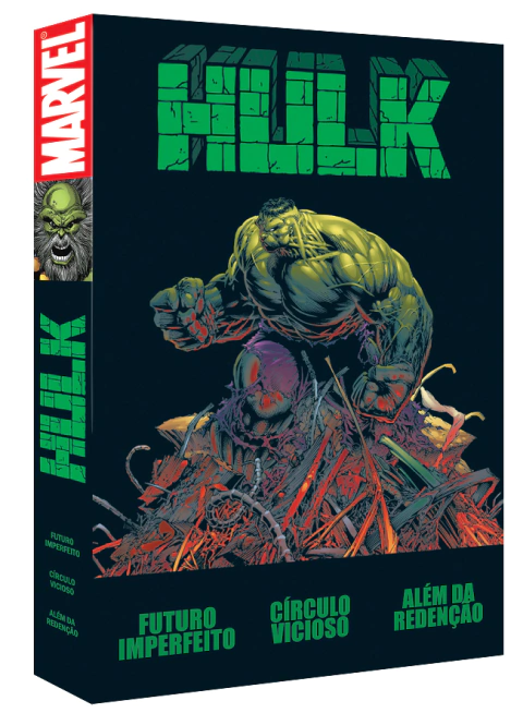 Caixa para Trilogia Hulk | Peter David | George Pérez | Marvel Comics