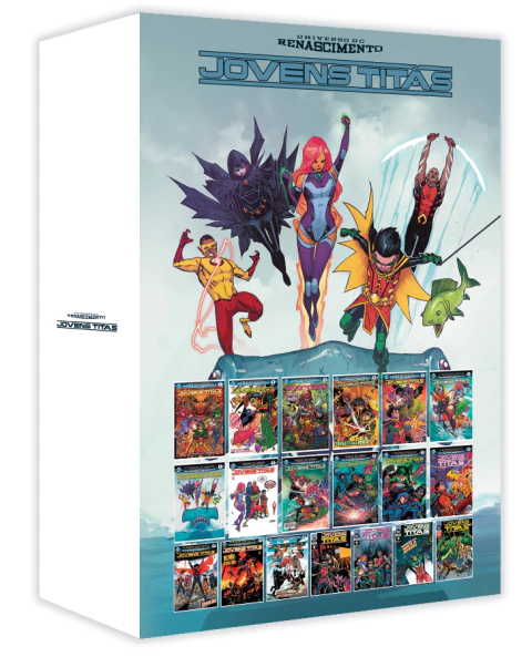 Caixa para Jovens Titãs | Universo DC Renascimento | WHITE - comprar online