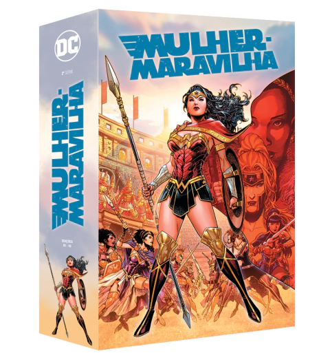 Caixa para Mulher-Maravilha | 2ª Série | A | Edições 01 a 10
