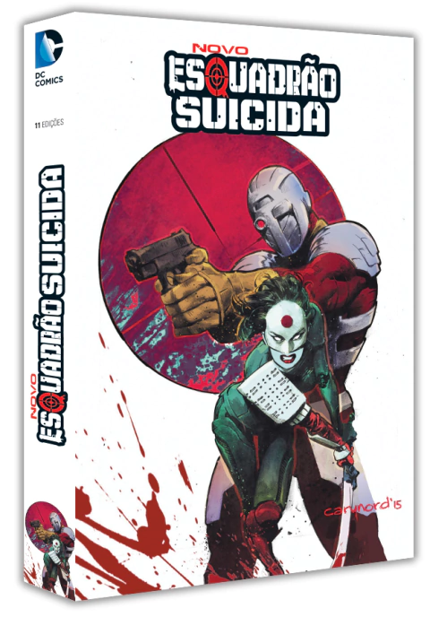 Caixa para Novo Esquadrão Suicida | 2ª Série | 11 Edições