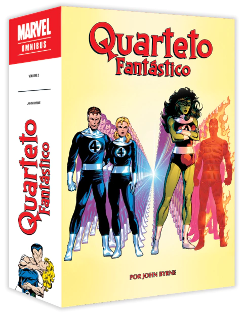 Caixa para Quarteto Fantástico Por John Byrne | Vol 2 | Omnibus
