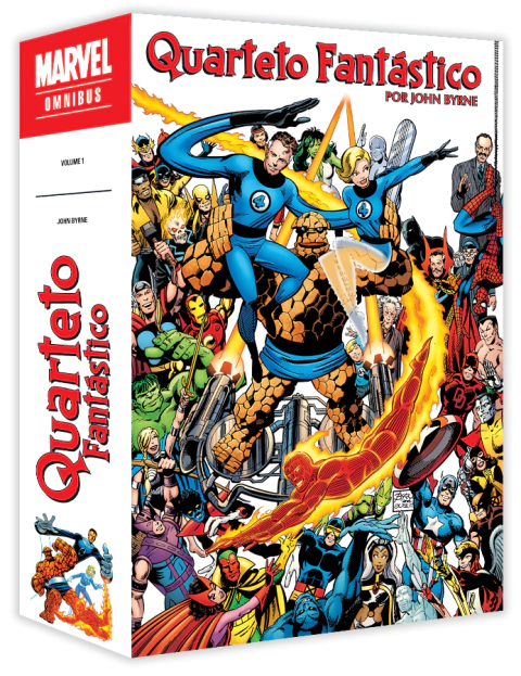 Caixa para Quarteto Fantástico Por John Byrne | Vol 1 | Omnibus