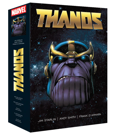 Caixa para Thanos | Jim Starlin | Box 1 | 5 Volumes