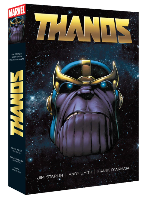 Caixa para Trilogia Thanos | Jim Starlin | Box 1 | 3 Volumes
