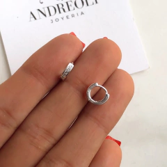 argollas con cubics diam 0.9 cm (cod ar152)