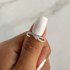 anillo con cubics (cod an405) - comprar online