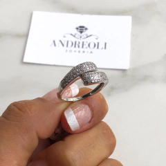 anillo con cubics (COD An168) - comprar online