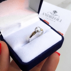 anillo compromiso (cod an254) - comprar online