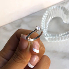 anillo solitario (cod an197) - comprar online