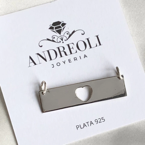 Barra con corazón calado