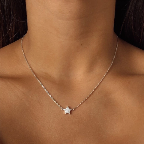 Conjunto Estrella con cubics engarzados