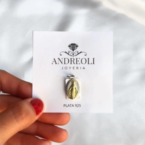 Medalla Oval Virgen de la Medalla Milagrosa