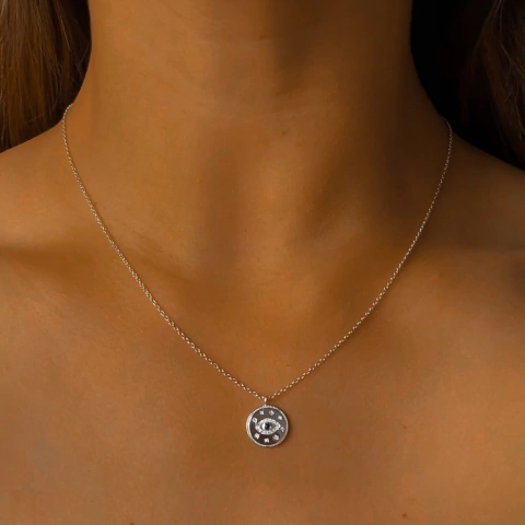 conjunto ojo turco grabado con cubics (cod c112)