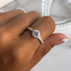 anillo centro cubic y borde facetado (cod an 209)