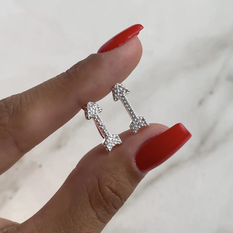 aros flecha trepador con cubics PAR (cod ar622)