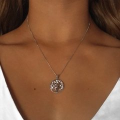 Conjunto Árbol de la vida Plata 925 Rodinada