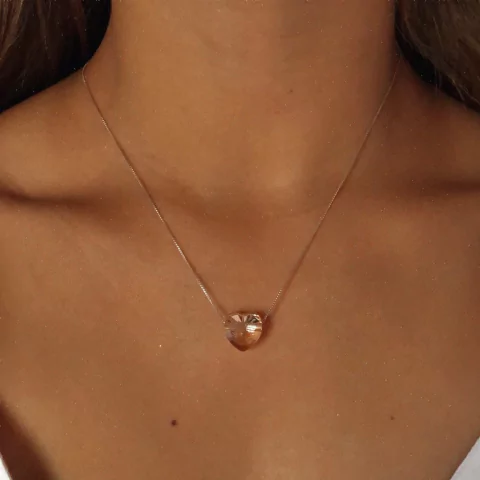 Conjunto Plata 925 Rodinada y Cristales de Austria (Sw)