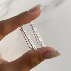 aros trepador pasante con cubics (cod ar502)