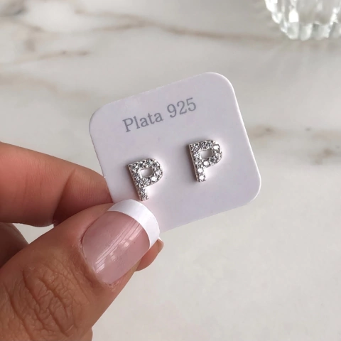 aros inicial P con cubics (cod ar332)