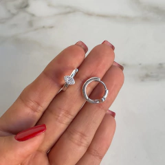 Argollas diam 1.5 cm con cubics (cod ar443) en internet