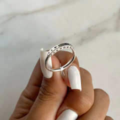 anillo tipo pandora (cod an407) - ANDREOLI JOYERIA 