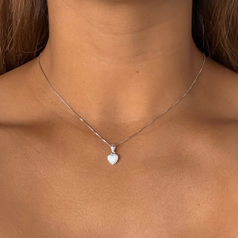 conjunto corazon con cubics (cod c311)