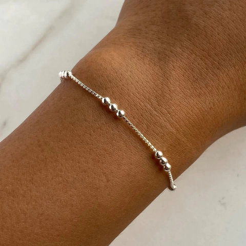 pulsera con bolitas (cod p133)