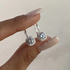 aros brisura con cubics (Cod ar493) - comprar online