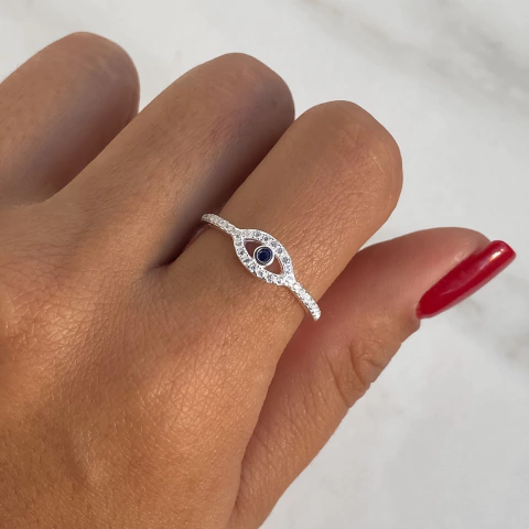 anillo ojo con cubics (cod an348)