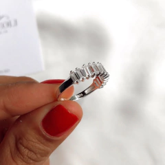 Anillo medio sin fin baguette (cod an222) en internet