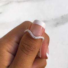 anillo onda con cubics (cod an309) en internet