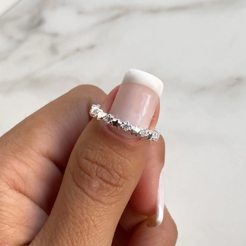 anillo sin fin de estrellas y cubics (cod an356)