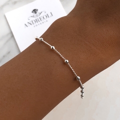 pulsera con bolitas (cod p089) - comprar online
