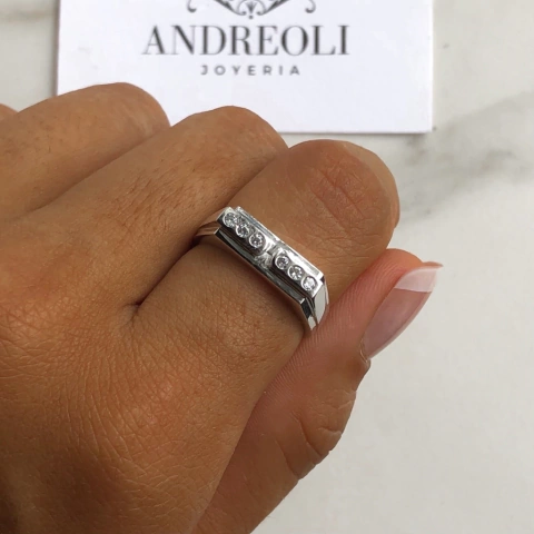 anillo con cubics (cod an183)