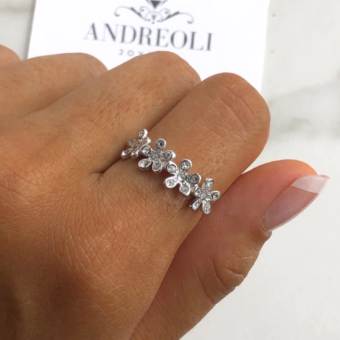 Anillo Floral (cod an103)