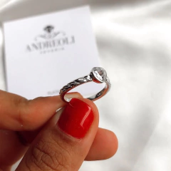 Anillo centro cubic corazón (cod an220) en internet