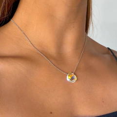 Conjunto cristal de austria pasante aurora boreal (SW) (cod C279)