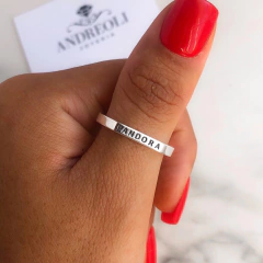 Anillo tipo Pandora (cod an125) - ANDREOLI JOYERIA 