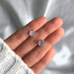 Aros con cubic tipo susanito