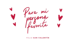 Tarjetas San Valentín - tienda online