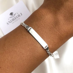 pulsera identidad (largo 16 cm)