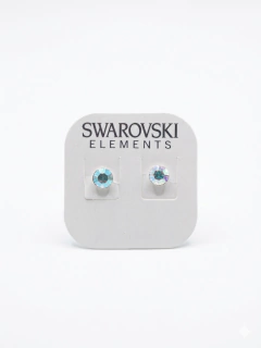 Aros pasante cristal SW tornasol 6 mm (Cod Ar1072) en internet