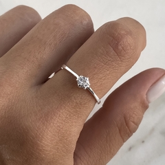 anillo solitario (Cod an442)