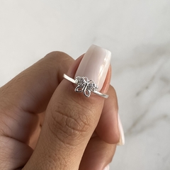 Anillo mariposa con cubics (cod an450)