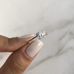 Anillo mariposa con cubics (cod an450) - comprar online