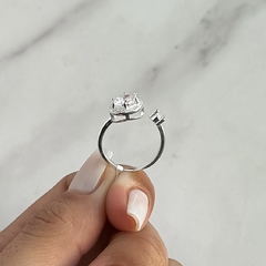 Anillo regulable con cubics engarzados (Cod an692) en internet